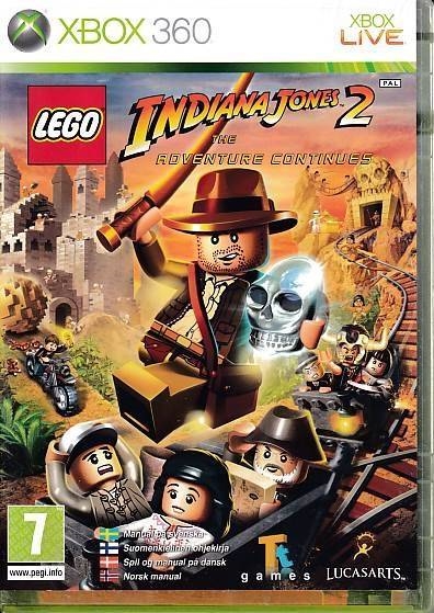 Lego Indiana Jones 2 The Adventure Continues - XBOX 360 (B Grade) (Genbrug)